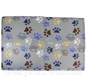 Охлаждающий коврик для собак и котов Nobby Lissi Cooling Mat Серый L 90x50 см 62268