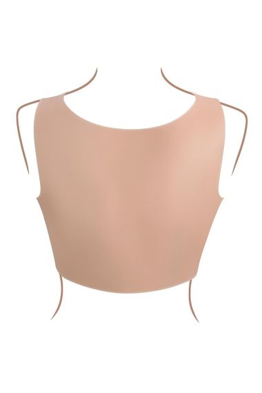 Накладная грудь топ Gender X Plate E-Cup, 27.9 см Sex Aura | Зображення 4