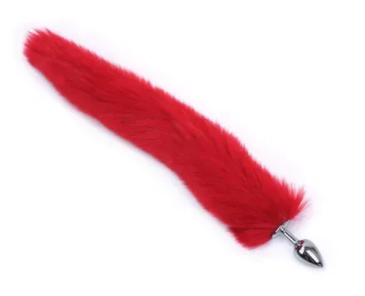 Анальная пробка с хвостом SKN-L01 ( размер XS ) Sex Aura | Зображення 1