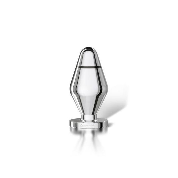 Металева анальна пробка-електрод Mystim John (5 см) для просунутої електростимуляції | Зображення 1