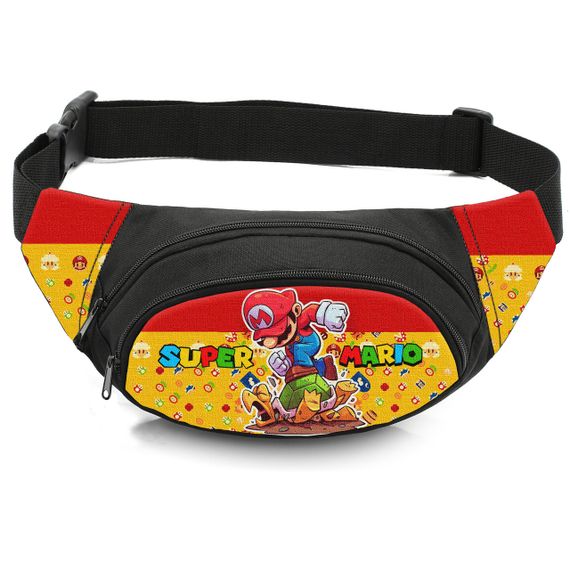 Сумка-бананка дитяча з принтом Super Mario поясна сумка для хлопчика (4552)