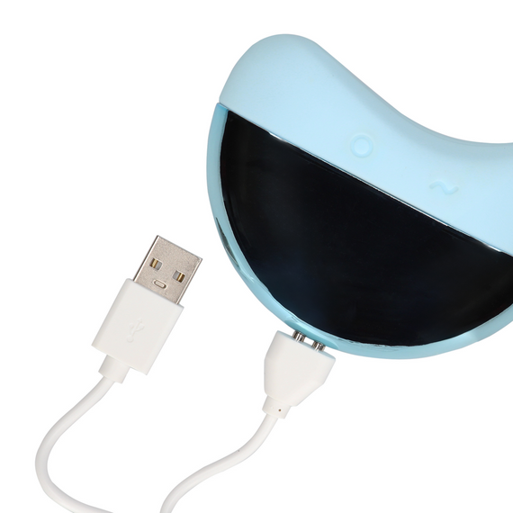 Вібратор Lay-on з імітацією постукування, блакитний Loveline (Нідерланди) sexstyle | Зображення 6