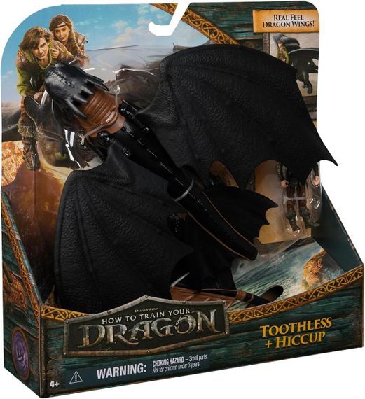 Ігровий набір Dreamworks Dragons Як приборкати дракона Дракон Беззубик та вершник Гикавка | Зображення 4