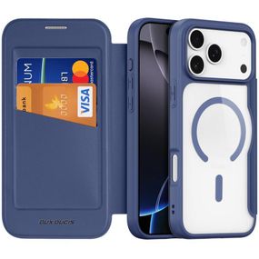 Чохол-книжка Dux Ducis Skin X Pro with MagSafe для Apple iPhone 17 Pro Max (6.9") Blue