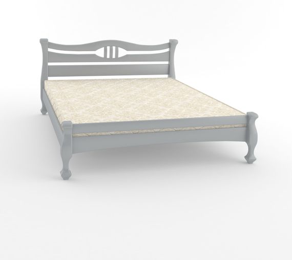 Полуторная кровать iSmart Даллас Светло-серый (RAL 7040) 120х190 см (DDMBG-1749)