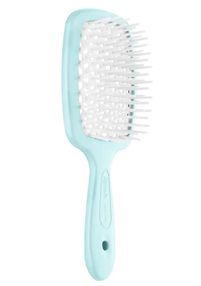 Расческа для волос Janeke superbrush Small The Original 94SP234TSE Мятная с белым