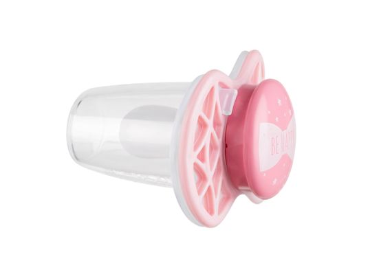 Пустышка симметрическая Nuvita NV7065 Air55 Cool 0m+ &quot;BE HAPPY&quot; цвет &quot;розовый кварц&quot; (NV7065RQ) | Зображення 1