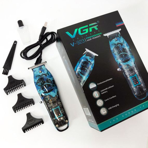 Машинка для стрижки хороша VGR V-923, Тример для волосся портативний Домашні машинки стрижки WO-88 | Зображення 6
