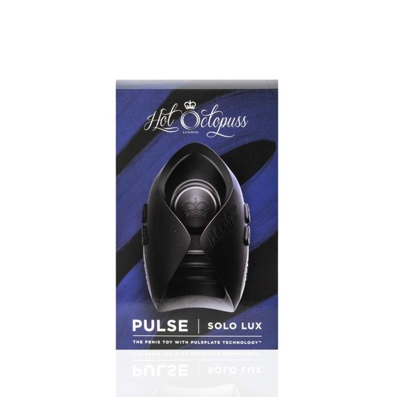Іграшка для пеніса Hot Octopuss PULSE SOLO LUX, пульсація, використання без рук | Зображення 9