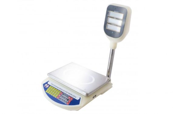 Торгові ваги електронні з великим РК-дисплеєм XPRO PM-5052 (42880-PM-5052_1294) | Зображення 1