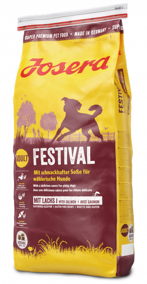 Сухий корм Josera Festival для дорослих вибагливих собак 15 кг | Зображення 1