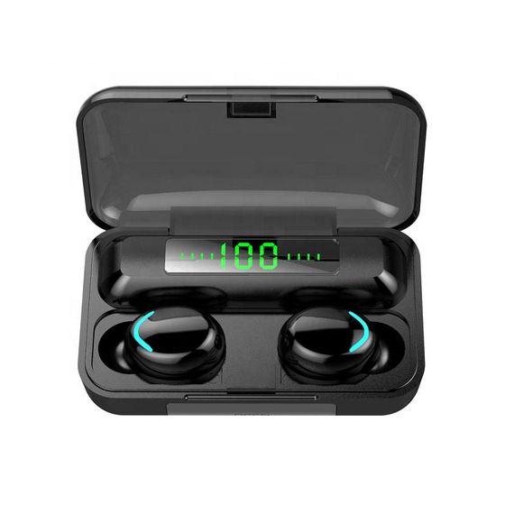 Беспроводные наушники Primo F9 Bluetooth V5.0 с микрофоном - Black | Зображення 1
