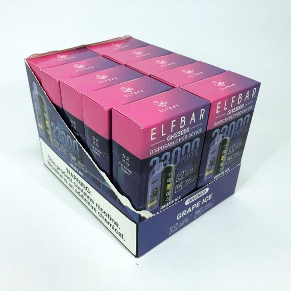 ELF BAR GH 23000 смак Виноград (Grape Ice) | Зображення 8