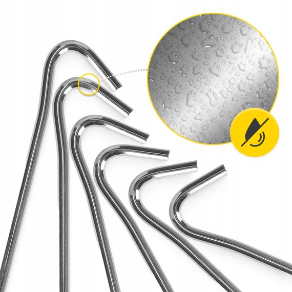 Набір кілочків для намету Mountain Goat сталеві 20 см 10 шт (P-5905973406857) | Зображення 2