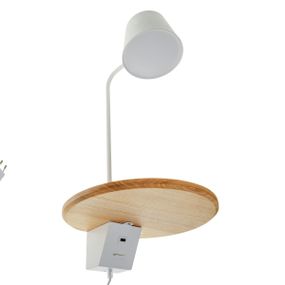 Бра-полка настенная накладная LED BL-573W/6W WH+WD