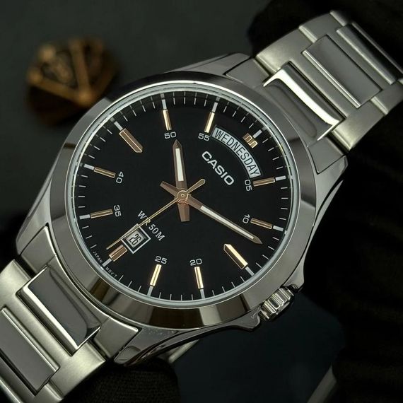 Чоловічий годинник Casio MTP-1370D-1A2 | Зображення 3