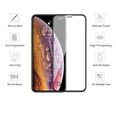 Стекло защитное Drobak Apple iPhone X Full Cover Full Glue (Black) (121293) (121293) | Зображення 1
