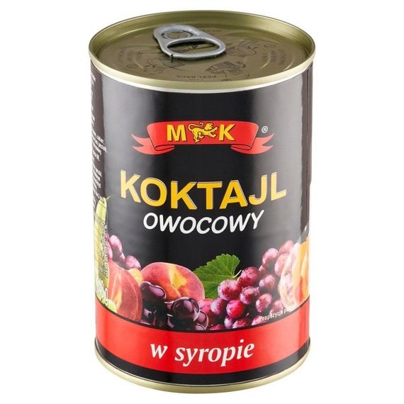 Микс фруктов в сиропе Koktajl Owocowy МК,410г ж/б