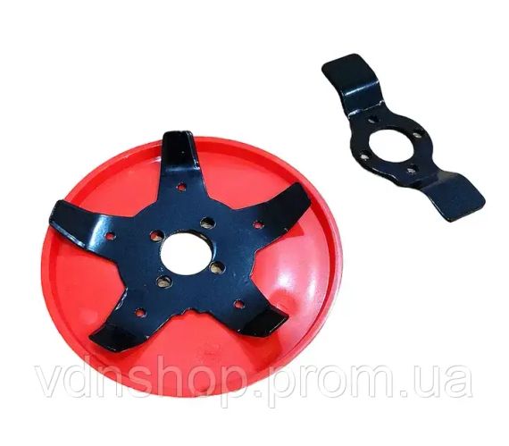 Диск насадка для мотокоси розпушувач ґрунту для прополювання 2 в 1 multifunctional herbicide | Зображення 1