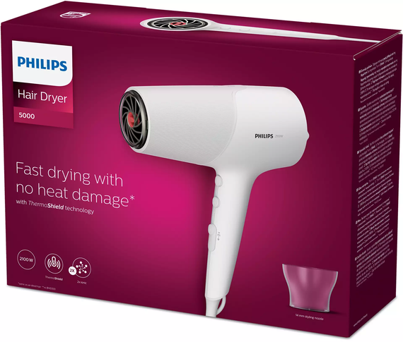 Philips Фен 5000 series BHD500/00 (BHD500/00) | Зображення 9