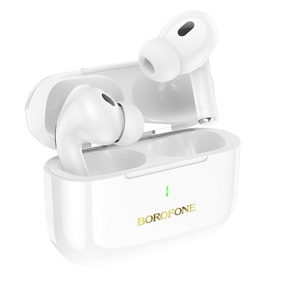 Бездротові TWS навушники BOROFONE BW59 Plus ANC White | Зображення 2