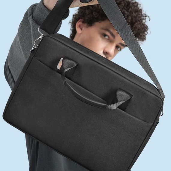 Сумка для ноутбука WIWU Minimalist Laptop II 13.3" / 13.6" / 14.2" Black | Зображення 6