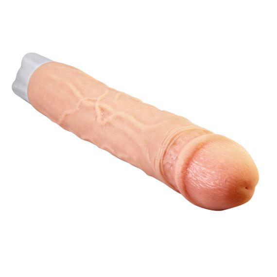 Перезаряжаемый вибратор реалистик Pretty Love - Osric Pro Realistic Vibrating Dildo, BW-500081DC Sex Aura | Зображення 5