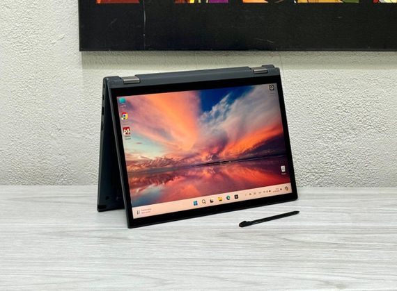 Ультрабук-трансформер Lenovo Thinkpad L13 Yoga Gen 4 / 13.3" (1920x1200) IPS Touch / Intel Core i5-1335U (10 (12) ядер по 3.4 - 4.6 GHz) / 8 GB DDR5 / 256 GB SSD M.2 / Intel Iris Xe Graphics / WebCam / Win 11 Pro б/у | Зображення 9
