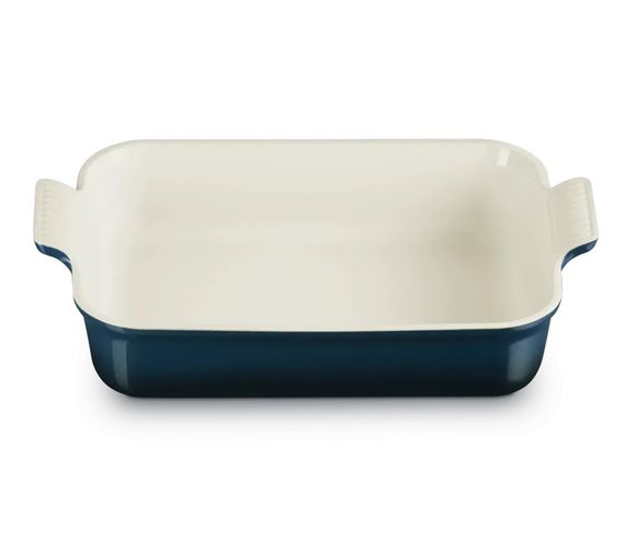 Форма для выпечки Le Creuset Stoneware Heritage Rectangular Dish Nuit 71102261290001 26 см синяя | Зображення 2