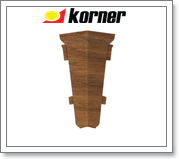Угол внутренний Korner Evo (под цвет плинтуса)