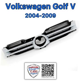 Volkswagen Golf V 2004-2009 решетка радиатора,1K0853651A