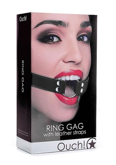 Кляп Ring Gag - Black Sex Aura