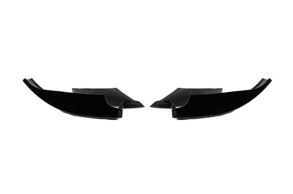 Накладки на передній бампер DPT Flap (для M5, чорний глянець) для BMW 5 серія F-10/11/07 2010-2016 рр | Зображення 4