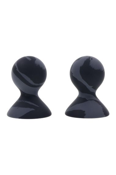 Вакуумные помпы для сосков Sportsheets Velvet Noir силиконовые, черные, 2 шт Sex Aura | Зображення 2