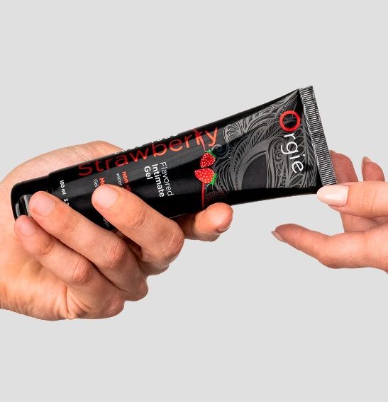 Їстівний лубрикант "LUBE TUBE" - полуниця, 100 мл Orgie | Зображення 2