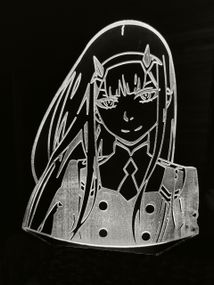 Акриловый светильник-ночник Зеро Ту 4 белый tty-n000881