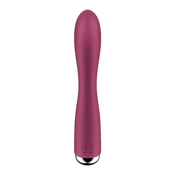 Вібратор-кролик з ротацією Satisfyer Spinning Rabbit 1 Red, 3 мотори | Зображення 3