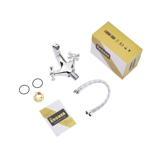 Змішувач для раковини Kroner KRM Rhein - C010 (CV018074) | Зображення 3