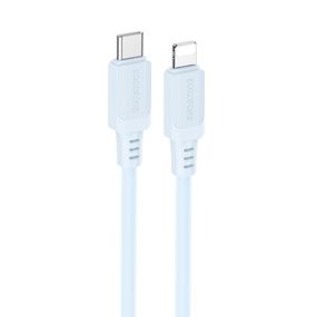 Дата кабель Borofone BX115 Lotto Type-C to Lightning 27W (1m) Blue