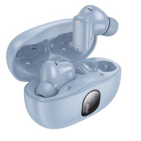 Бездротові навушники BOROFONE FQ4 Lighten true wireless ANC+ENC noise reduction BT headset Blue