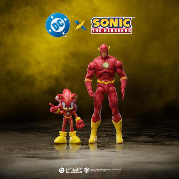 Ігровий набір фігурок DC та Sonic the Hedgehog: Сонік і Флеш | Зображення 6