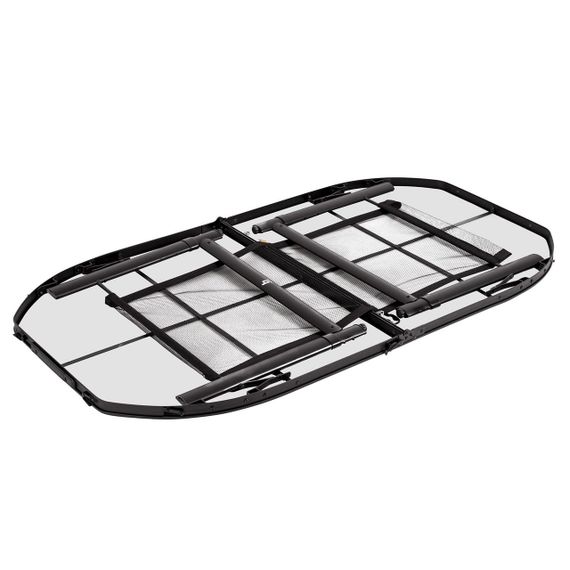 Стіл Bo-Camp Woodbine Oval 150x80 cm Black/Wood look (1404230) | Зображення 3