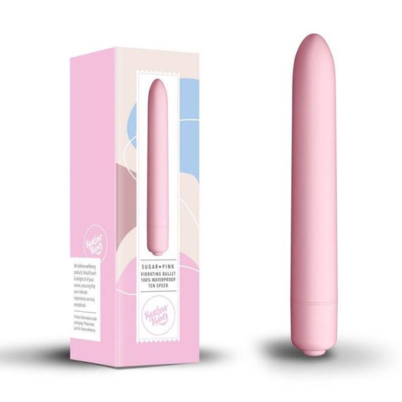 Мини-вибратор SugarBoo Sugar Pink, 10 уровней интенсивности | Зображення 3
