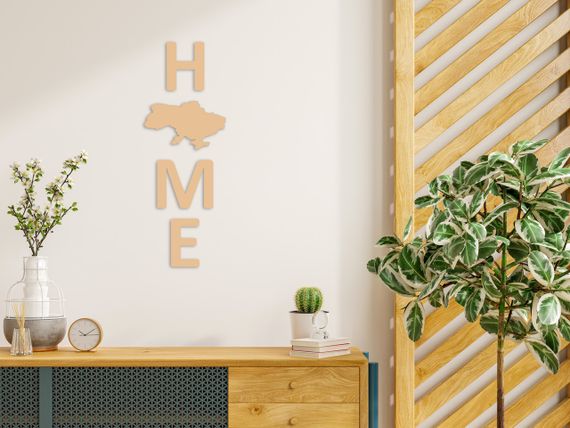 Панно декоративная картина на стену HOME LED 16 цветов телефон 250x700 acr-p000010 | Зображення 2