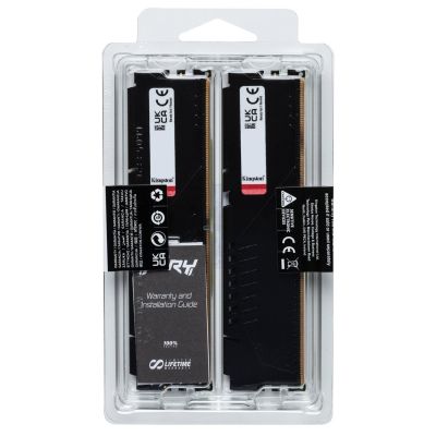 Модуль памяти для компьютера DDR5 64GB (2x32GB) 5600 MHz Beast EXPO Black Kingston Fury (ex.HyperX) (KF556C40BB2K2-64) | Зображення 5