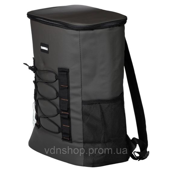 Терморюкзак 22 (л) рюкзак холодильник, терморюкзак для їжі термосумка рюкзак Сірий HP-14-22 | Зображення 4