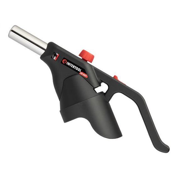 Пальник газовий, п'єзозапалювання, швидке регулювання полум'я INTERTOOL GB-0029 | Зображення 1