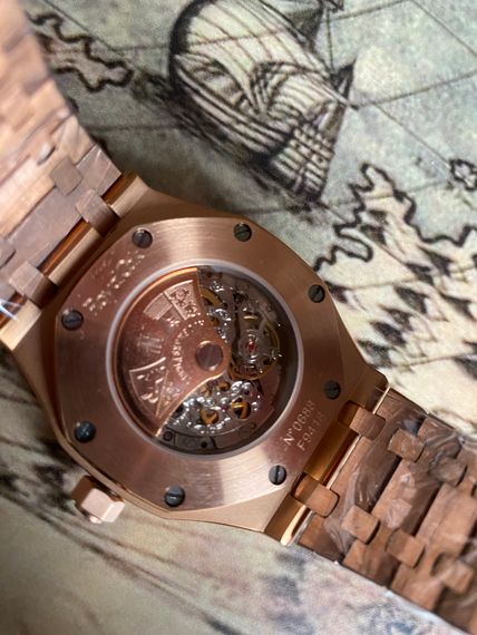 Наручний механічний годинник Audemars Piguet Royal Oak Skeleton (Різні кольори). Заводська якість. | Зображення 2