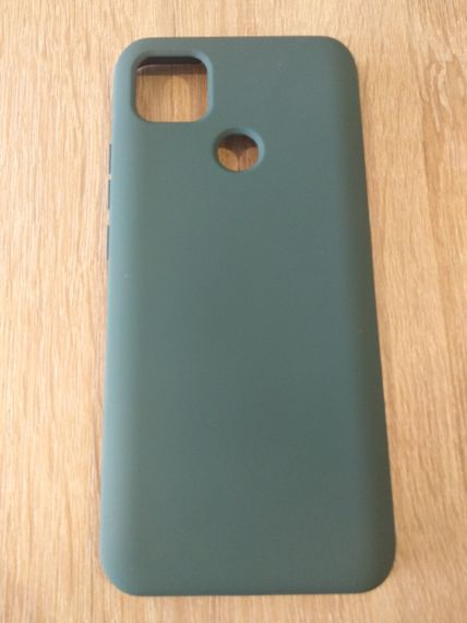 Чохол Silicone Cover Case для Xiaomi Redmi 9C dark green