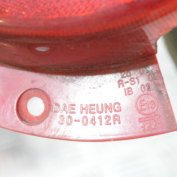 Ліхтар задній правий Chevrolet Matiz II 2005-2011 Фара стоп задня права Шевроле Матіз 2 300412R | Зображення 2